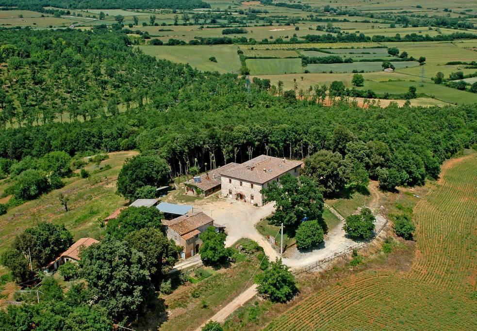 מונטריג'יוני Agriturismo Tre Madonne חדר תמונה